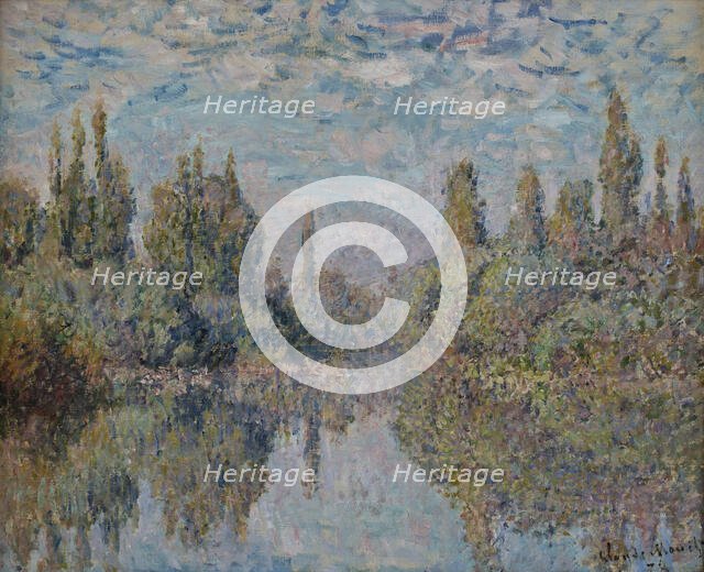 The Seine at Vetheuil, 1878. Creator: Monet, Claude (1840-1926).