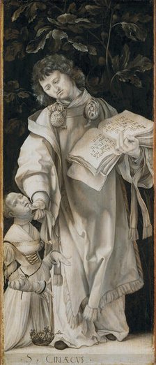 Saint Cyriacus, c1509-1510. Creator: Matthias Gruenewald.