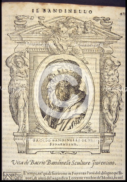 Baccio Bandinelli, ca 1568.