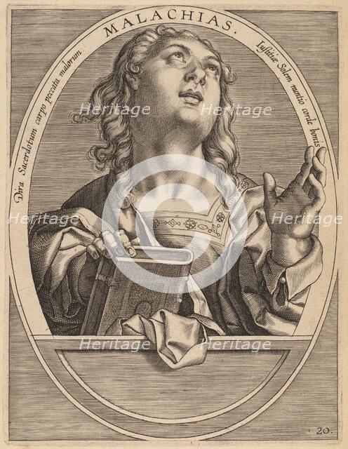 Malachias, published 1613. Creator: Theodoor Galle.