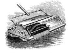 Bissell carpet sweeper, American, 1887. Artist: Unknown