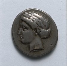 Drachma: Apollo (obverse), 300s BC. Creator: Unknown.