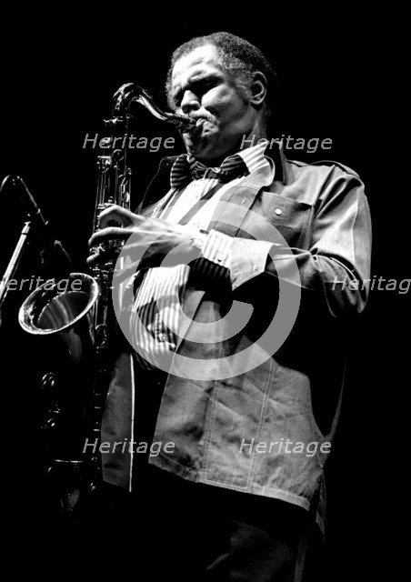 Dexter Gordon, Capital Jazz, Knebworth, 1981.   Artist: Brian O'Connor.
