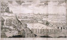 View from Greenwich Park, London, 1723. Artist: Sutton Nicholls