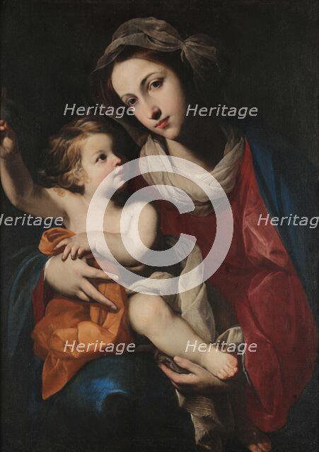 The Virgin and Child, c1640. Creator: Stanzione, Massimo (ca. 1585-ca. 1658).