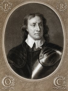 Oliver Cromwell, (1599-1658), English military leader and politician,1657, (1899).  Creator: Unknown.
