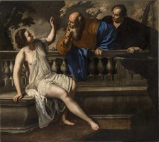 Susanna and the Elders, 1652. Creator: Gentileschi, Artemisia (1598-1653).