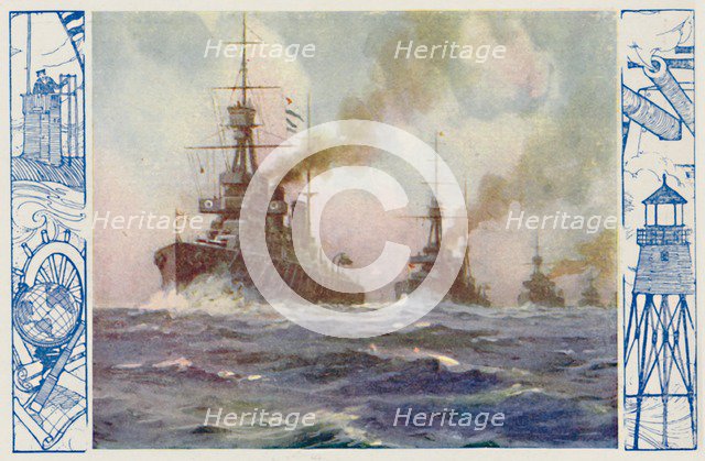 'British Warships of To-Day', 1924. Artist: Unknown.