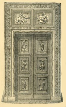 'Central Door, South Kensington Museum', c1860s, (1881).  Creator: Unknown.