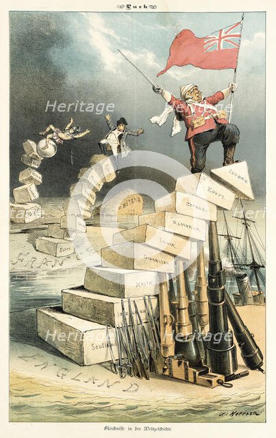 Cartoon from Puck, between 1880 and 1889. Creators: Joseph Keppler, Bernhard Gillam.