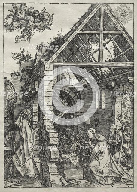 Life of the Virgin: The Nativity, 1504-1505. Creator: Albrecht Dürer (German, 1471-1528).