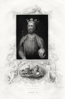 King Edward II, 1860. Artist: Unknown