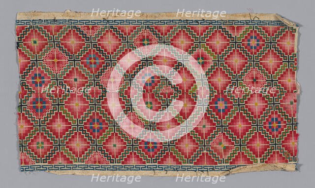 Panel, China, Qing dynasty (1644-1911), 1875/1900. Creator: Unknown.