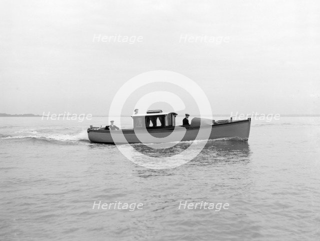 Mitcham cabin cruiser, 1914. Creator: Kirk & Sons of Cowes.
