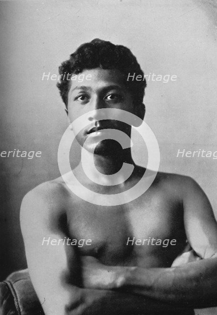 A Hawaiian youth, Honolulu, 1902. Artist: Unknown.