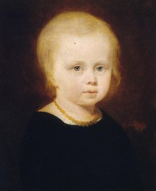 Portrait of a child. Creator: Henry Scheffer.