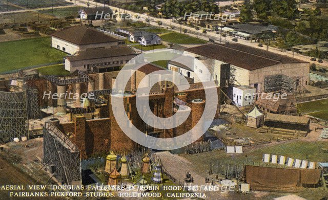 Fairbanks-Pickford Studios, Hollywood, Los Angeles, California, USA, 1922. Artist: Unknown