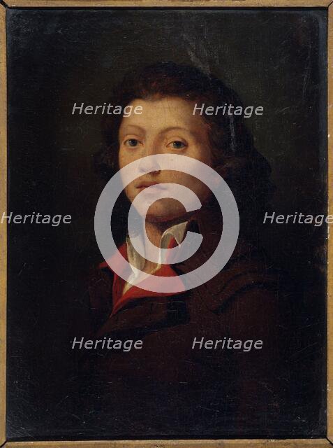Portrait of a young man from the revolutionary era, between 1789 and 1799. Creator: Unknown.