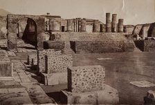 Forum, Pompeii, between 1880-1890. Creator: Giorgio Sommer.
