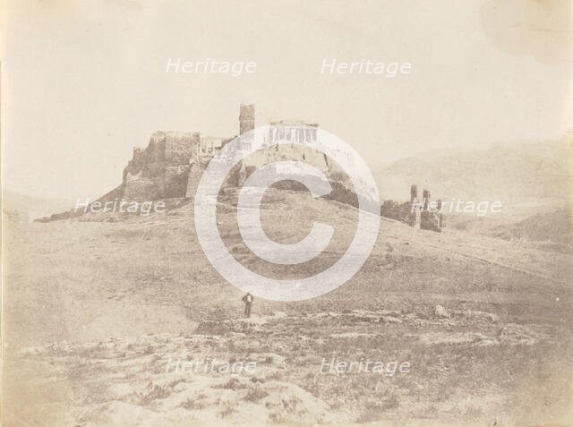 Pnyx and Acropolis, ca. 1848. Creator: George Wilson Bridges.