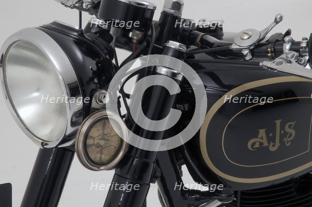 1946 AJS 16M Artist: Unknown.