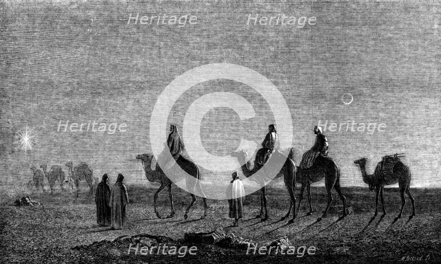 "The Star in the East" - painted by H. Warren - the picture in the Royal Collection, 1858. Creator: Mason Jackson.