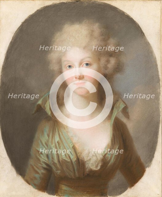 Friederike Luise Wilhelmine of Prussia (1774-1837), Queen of the Netherlands, c. 1790. Creator: Tischbein, Johann Friedrich August (1750-1812).