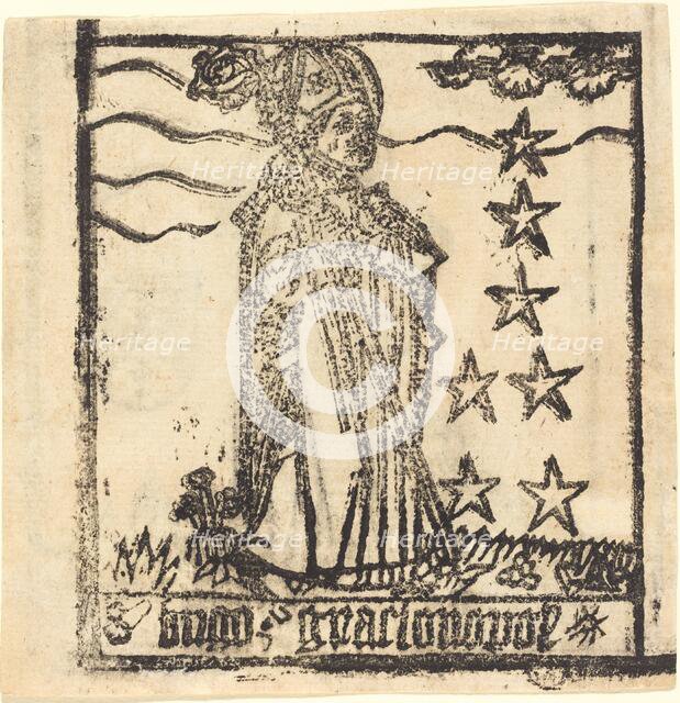 Saint Hugo of Grenoble, probably 1460/1480. Creator: Unknown.