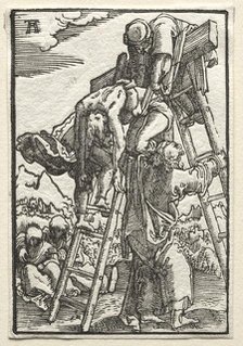 The Fall and Redemption of Man: Descent from the Cross, c. 1515. Creator: Albrecht Altdorfer (German, c. 1480-1538).
