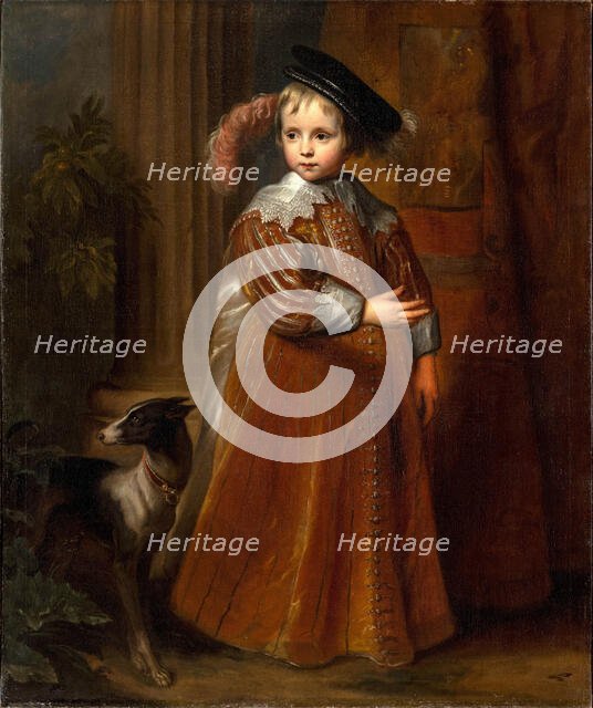 Portrait of William II, Prince of Orange-Nassau (1625-1650), 1632. Creator: Dyck, Sir Anthony van (1599-1641).