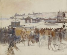 From South Harbour, 1890. Creator: Albert Edelfelt.