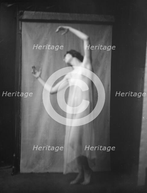 Elsie Dufour dancer, between 1918 and 1920. Creator: Arnold Genthe.