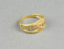 Openwork Ring, about 1st century. Creator: Unknown.