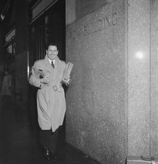 Portrait of Lawrence Welk, PGA Building, New York, N.Y., 1946. Creator: William Paul Gottlieb.