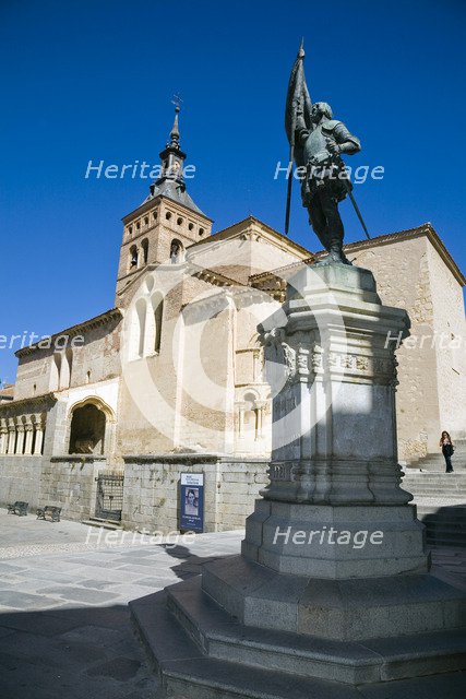 The Plaza de Medina del Campo, Segovia, Spain, 2007. Artist: Samuel Magal