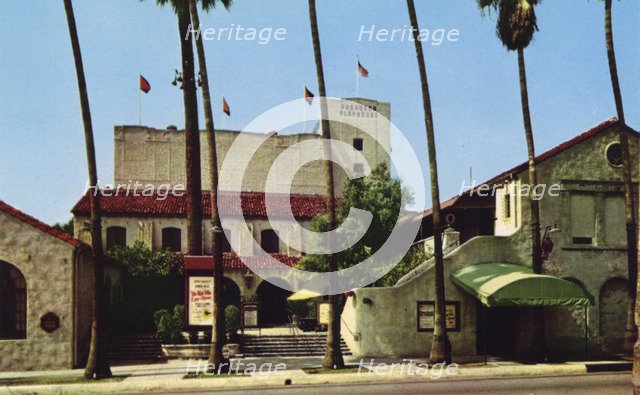 Pasadena Playhouse, Pasadena, California, USA, 1953. Artist: Unknown