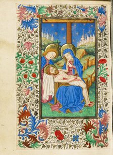 The Pietà; Book of Hours, about 1430-1440. Creator: Fastolf Master.