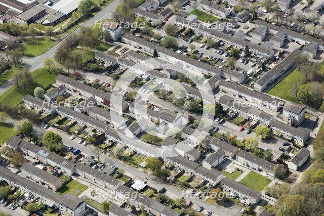 Housing estate, Birch Green, Skelmersdale, Lancashire, 2021. Creator: Damian Grady.