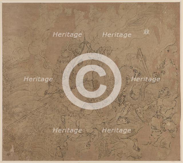 Album of Daoist and Buddhist Themes: Search the Mountain: Leaf 49, 1200s. Creator: Unknown.