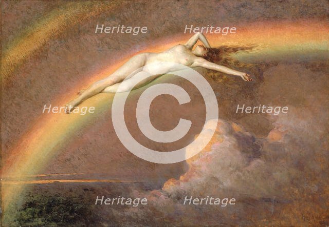 The Spirit of the Rainbow, 1912-1919. Creator: Henry Mosler.