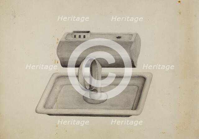 Lamp, 1935/1942. Creator: Unknown.