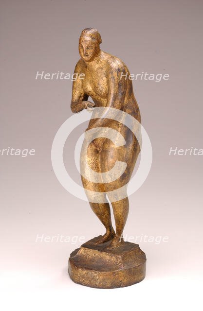 Standing Female Nude, c. 1907. Creator: Elie Nadelman.