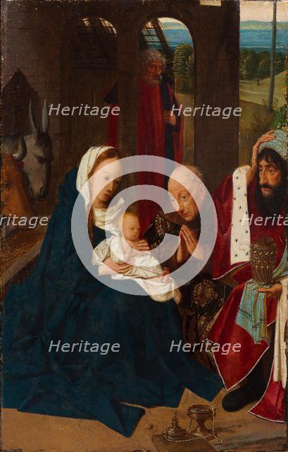 The Adoration of the Magi, 1480s. Creator: Geertgen tot Sint Jans (Netherlandish, c. 1460-c. 1490).