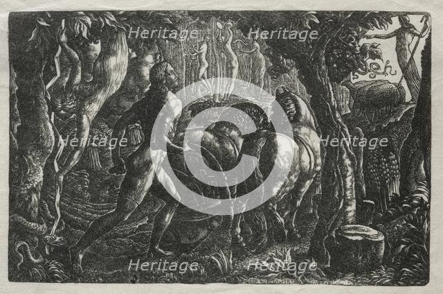 The Ploughman, 1829. Creator: Edward Calvert (British, 1799-1883).