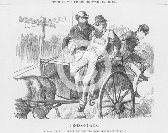 'Cross-roads', 1886. Creator: Joseph Swain.