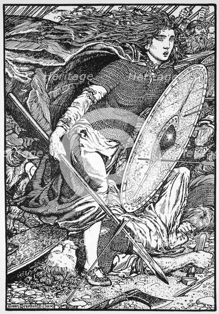 Lathgertha, 1913.  Artist: Morris Meredith Williams