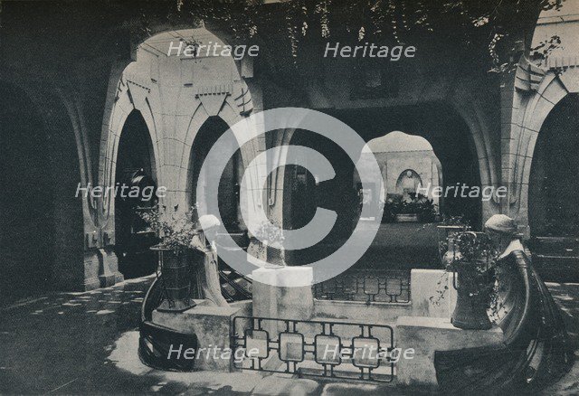 'Hall in the German Section of the Turin Exhibition', 1902. Artist: Unknown.