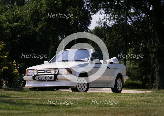 1986 Ford Escort XR3i Cabriolet. Creator: Unknown.
