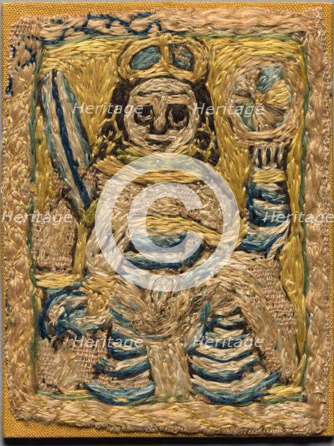 Fragment of a Clavus, late 700s - early 800s. Creator: Unknown.