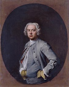 Portrait of a Man, 1740. Creator: Giacomo Ceruti.